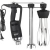 Wall mount for immersion blender, blender shafts & whisks