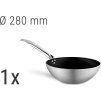Pánev Wok - Hliník - 3dílná