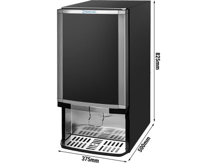 GASTRO-COOL | Chłodziarka z dyspenserem - 48 litrów - 1 drzwi - Czarny