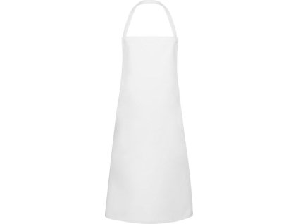 KARLOWSKY | Fartuch na szelkach  - Biały