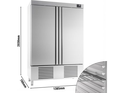 Chłodziarka PREMIUM PLUS - 1110 litrów - z 2 drzwiami