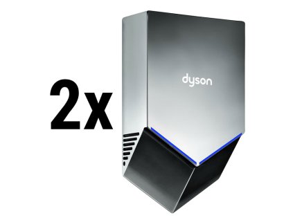 (2 szt.) DYSON | Suszarka do rąk z czujnikiem podczerwieni - Nikiel