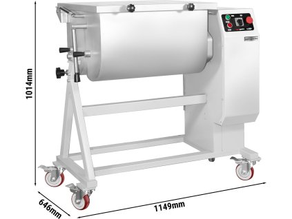 Elektryczny mikser do mięsa - 100 litrów - 78 kg - 2,2 kW