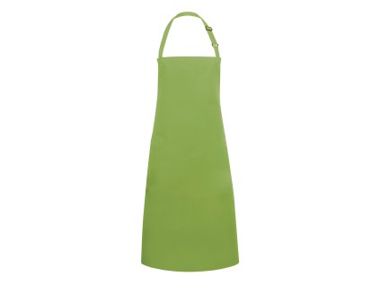 KARLOWSKY | Fartuch na szelkach Basic - Limonkowy