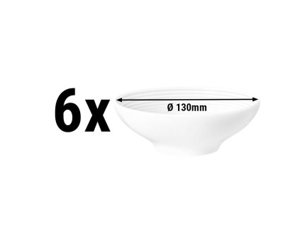 (6 sztuk) SELTMANN WEIDEN | Miska deserowa - Ø 130 mm