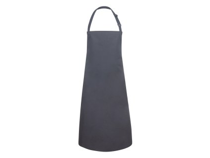 KARLOWSKY | Fartuch na szelkach Basic - antracytowy