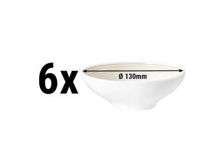 (6 sztuk) SELTMANN WEIDEN | Miska deserowa - Ø 130 mm