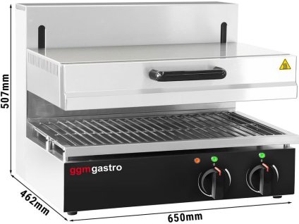 Elektryczny piec do pita / salamander SPECIAL - 4,6 kW - 230 V - elementy grzewcze z regulacją wysokości
