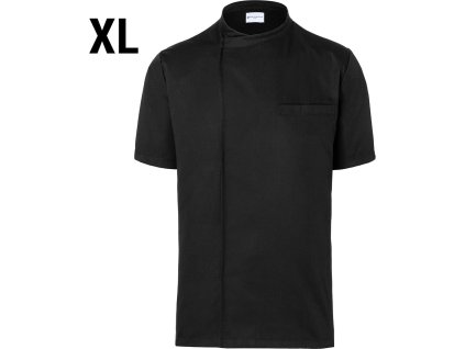 Karlowsky - Koszula szefa kuchni z krótkim rękawem - Czarny - Rozmiar: XL