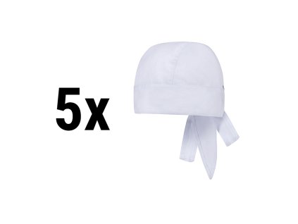 (5 sztuk) KARLOWSKY | Bandana Essential - Biały