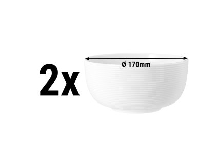 (2 sztuki) SELTMANN WEIDEN | Miska na żywność - Ø 175 mm