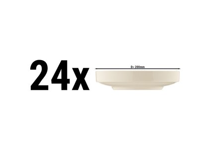 (24 szt.) SZEF TASTE OF - talerz / talerz głęboki - Ø 20 cm