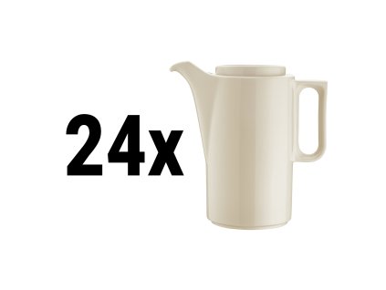 (24 szt) PERA Kremowy - dzbanek do kawy - 300 cc