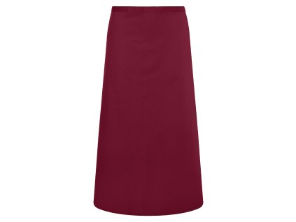 KARLOWSKY | Fartuch bistro Basic - Bordowy