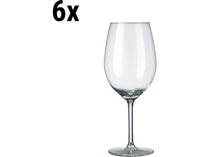 (6 sztuk) Kieliszek do wina - ESPRIT - 530 ml - Przezroczysty