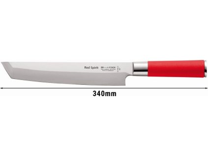 F. DICK | Red Spirit -  Nóż tanto - Ostrze: 210 mm
