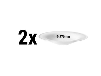 (2 sztuki) SELTMANN WEIDEN | Talerz głęboki do makaronu - Ø 270 mm