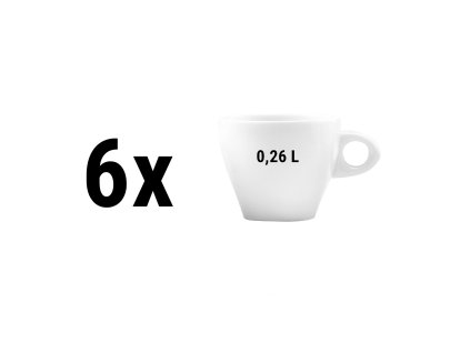 (6 sztuk) SELTMANN WEIDEN | Filiżanka do cappuccino - 0,26 litra