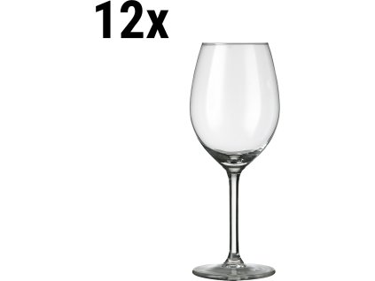 (12 sztuk) Kieliszek do wina - ESPRIT - 320 ml - Przezroczysty