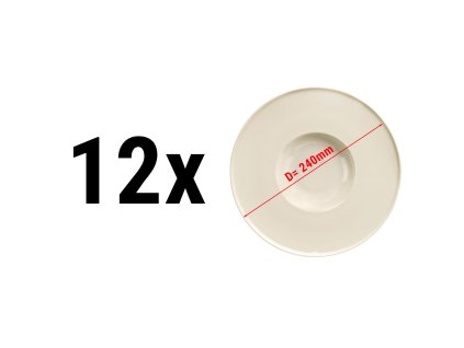 (12 sztuk) CHEF TASTE OF - Talerz makaronowy - Ø 24 cm