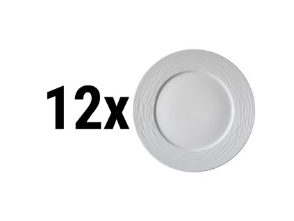 (12 sztuk) FALA MORSKA - talerz płaski - Ø 27 cm