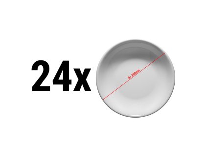 (24 sztuki) ENT - talerz głęboki - Ø 20 cm
