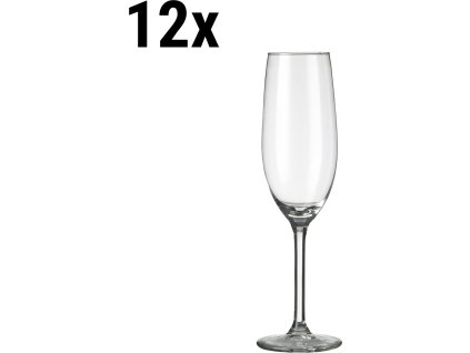 (12 sztuk) Kieliszek do szampana - ESPRIT - 210 ml - Przezroczysty