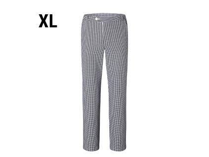 KARLOWSKY | Spodnie Pepita Basic - Czarny - Rozmiar: XL