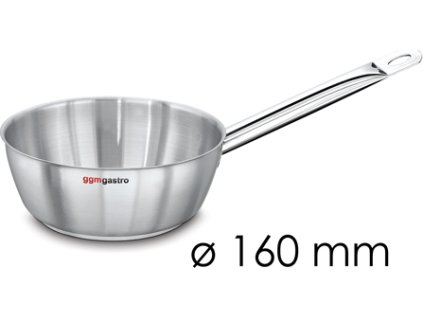 Patelnia do smażenia - kształt stożkowy - Ø 160 mm - wysokość: 60 mm