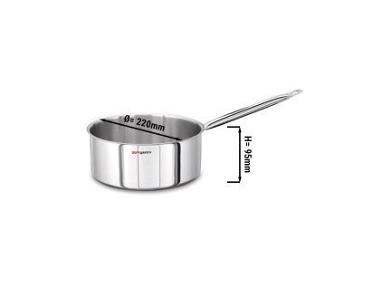 Rondel (płaski) - Ø 220 mm - Wysokość: 95 mm