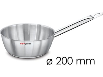 Patelnia do smażenia - kształt stożkowy - Ø 200 mm - wysokość: 70 mm