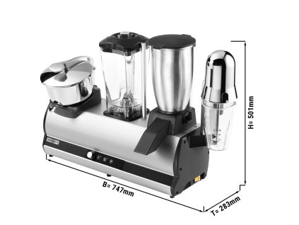 Urządzenie barowe Combi - blender, kruszarka do lodu, shaker do mleka i wyciskarka do cytrusów