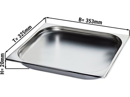 Pojemnik GN 2/3 – Głębokość 20 mm