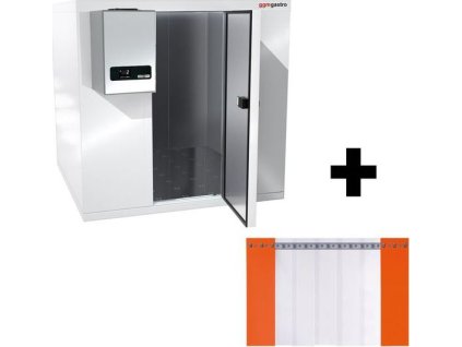 Komora mroźnicza - 1500x1200mm - 2,2m³ - włącznie z zamrażarką i listwami