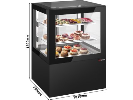 Witryna na ciasto - 1010 mm - z oświetleniem & 2 półkami