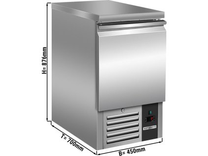 Stół chłodniczy PREMIUM - 450x700mm - 1 drzwi