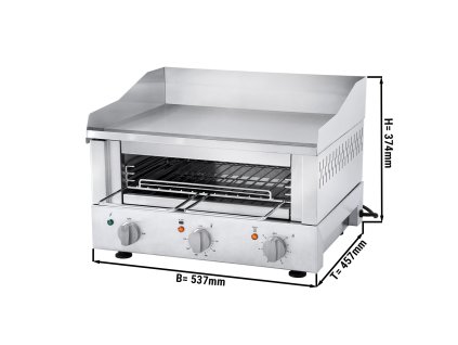 ROBAND | Opiekacz do grilla 500 - 3,3 kW - Grill & Salamander