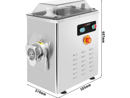 Elektryczna maszynka do mielenia mięsa - 400 kg/ godz. - 1,5 kW - 1400 obr.