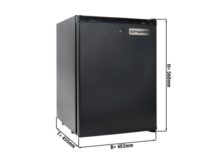 Chłodziarka minibarowa - 400 mm - 40 litrów - 1 drzwi