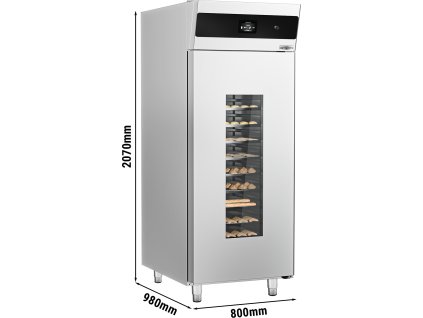 Garownia piekarnicza PREMIUM - 800x980mm - 1 drzwi - do fermentacji