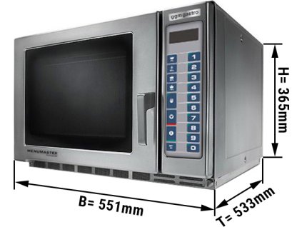 Kuchenka mikrofalowa automatyczna - 34 litry - 1,8 kW - Cyfrowa
