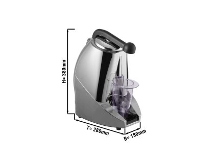 Elektryczna wyciskarka do cytrusów - 570 W - Srebrna (pojedyncza)