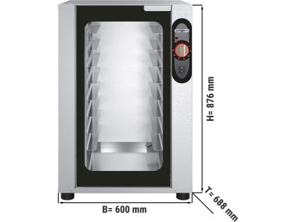Garownik - manualny - 8 tac 460x330mm