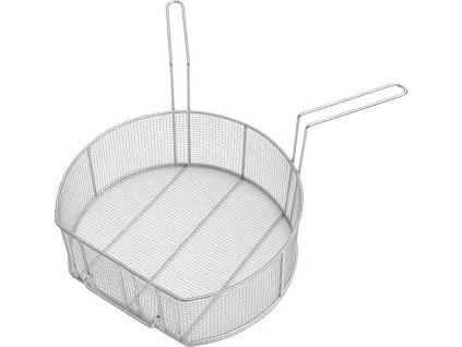 Koszyk do profesjonalnej frytkownicy do ryb - 23 l - pasuje do EFFK773 i EFFK700-E - 506 × 589 × 231 mm - 2 uchwyty