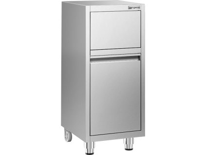 Kosz na śmieci z pokrywą na zawiasach - 400x500mm - bez podstawy