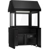 Element neutralny do grilli węglowych TORONTO - 1100 mm - czarny panel przedni - czarny granitowy blat roboczy