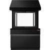 Element neutralny do grilli węglowych TORONTO - 1100 mm - czarny panel przedni - czarny granitowy blat roboczy