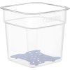 (6 szt.) ociekacz do pojemnika  CAMBRO | FreshPro - do 11,4 litra, 17,2 litra i 20,8 litra - niebieska