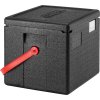 CAMBRO | CAM GOBOX® Pojemnik na pół ładowany od góry- GN 1/1 - z paskiem do przenoszenia w kolorze czerwonym