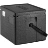 CAMBRO | CAM GOBOX® - Pojemnik na pół ładowany od góry - GN 1/1 - z paskiem do przenoszenia w kolorze czarnym